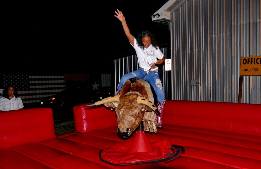 Mechanical Bull at the Epic Creative Co-Op
