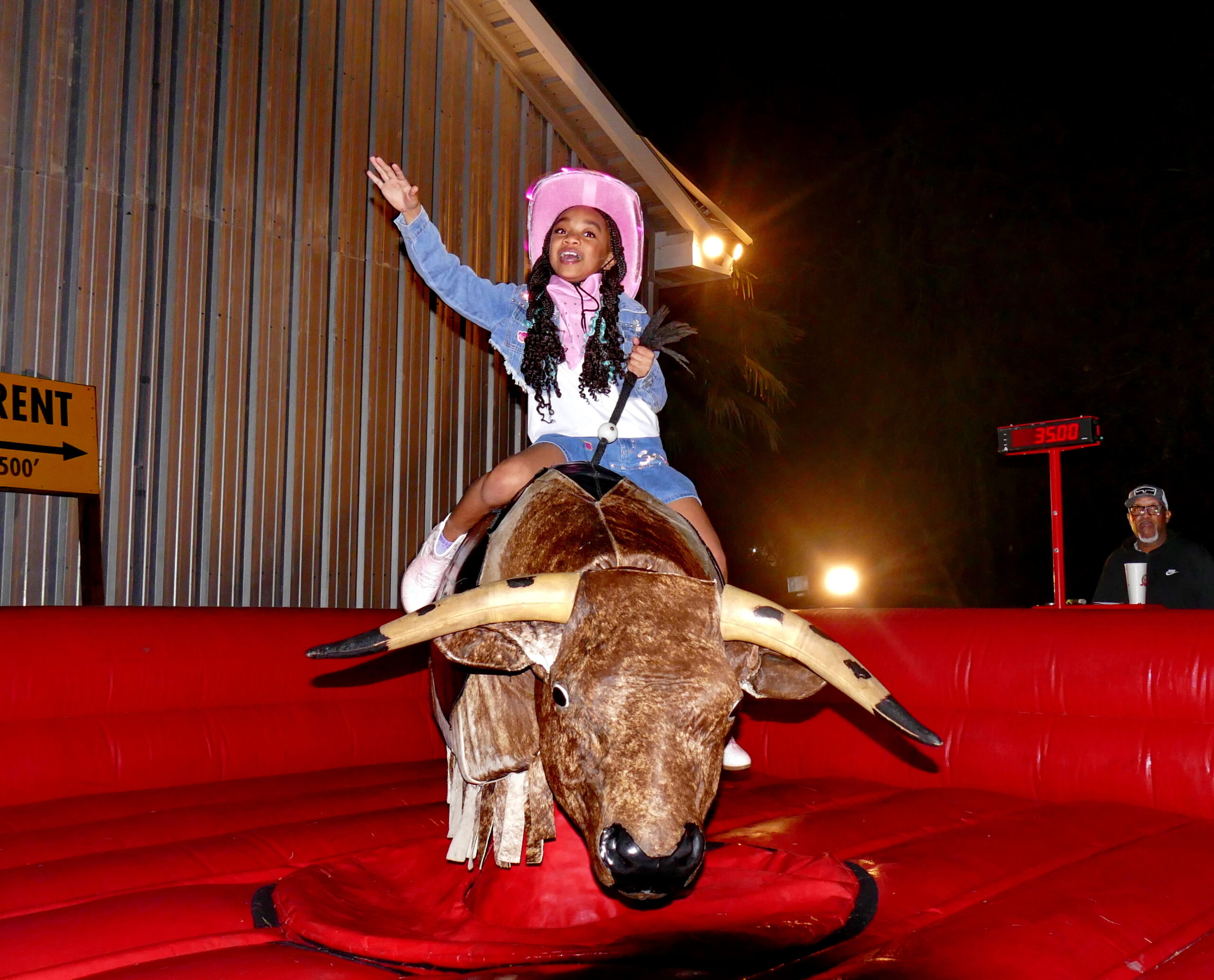Mechanical Bull at the Epic Creative Co-Op